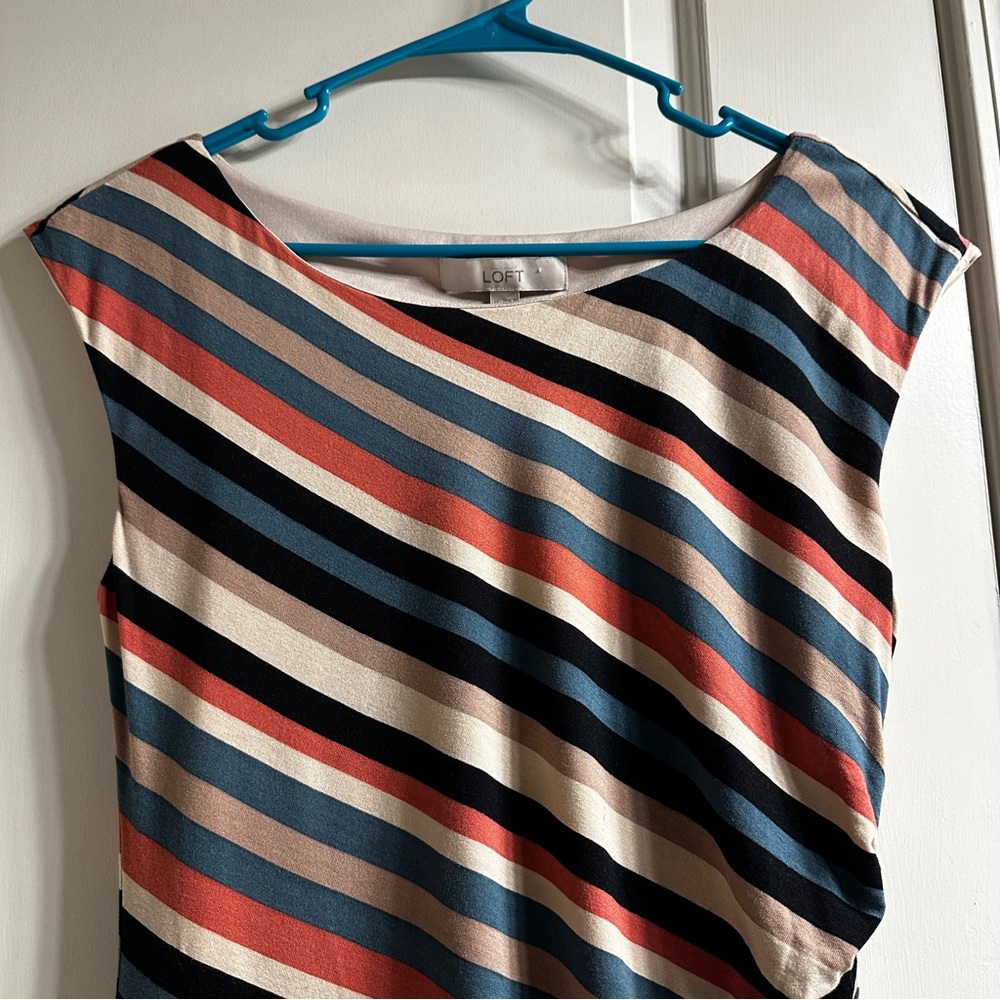 Striped Sleeveless Dress